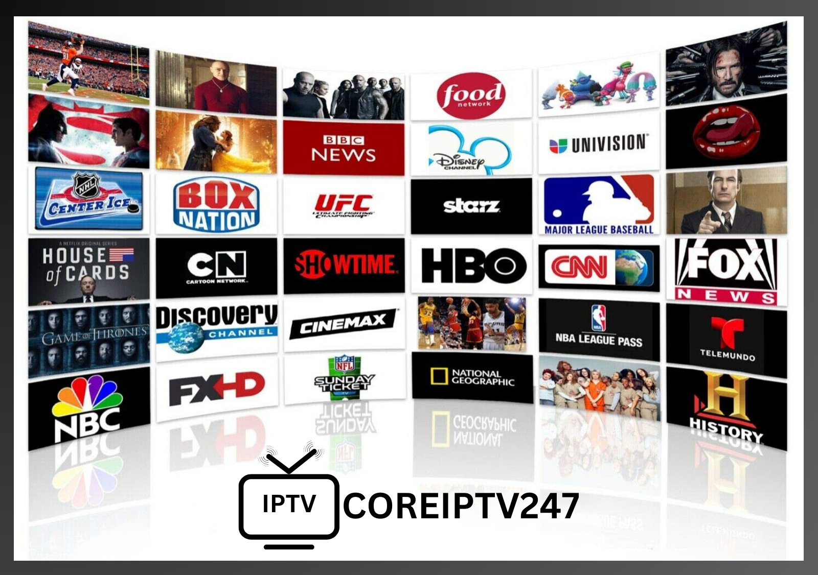 CoreIPTV Channels